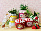 Urban Products Jam Jar Oil Burner Red 9cm
