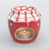 Urban Products Jam Jar Oil Burner Red 9cm