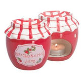 Urban Products Jam Jar Oil Burner Red 9cm
