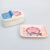 Urban Products Sardine Trinket Box Blue 12cm