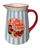 Urban Products La Dolce Vita Jug Blue