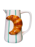 Urban Products Croissant Jug Pink & Brown 18cm