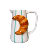 Urban Products Croissant Jug Pink & Brown 18cm