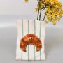 Urban Products Croissant Bag Vase Pink & Brown 18cm