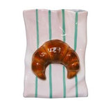 Urban Products Croissant Bag Vase Pink & Brown 18cm