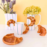 Urban Products Croissant Salt & Pepper Shakers Brown 9cm
