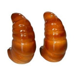 Urban Products Croissant Salt & Pepper Shakers Brown 9cm