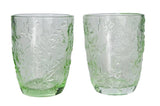 Mari Glass Green 10cm S/2