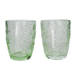 Mari Glass Green 10cm S/2
