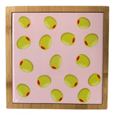 Urban Products Olive La Dolce Vita Trivet Pink 17cm