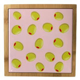Urban Products Olive La Dolce Vita Trivet Pink 17cm
