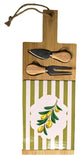 Urban Products Olive La Dolce Vita Cheeseboard Green 41cm