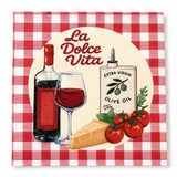 Urban Products La Dolce Vita Napkins Red 33x33cm S/20