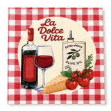 Urban Products La Dolce Vita Napkins Red 33x33cm S/20