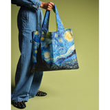 LOQI Van Gogh The Starry Night Reusable Tote Bag