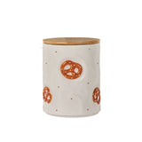Emporium Pierre Pretzel Cannister 1600ml Porcelain Storage Jar