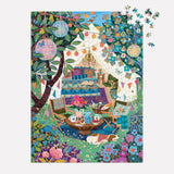 Galison Victoria Ball Blooming Escape Puzzle 1000pc Multi-Coloured