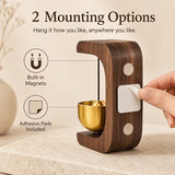 Wooden Magnetic Door Bell No Drilling Self Adhesive Chime Gift Home Decor
