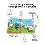 Ditty Bird Farm Animals Interactive Sound Book USB-C