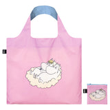 LOQI Moomin Cloud Bag Recycled Taffeta Tote Multi