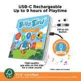 Ditty Bird Fun Alphabet Sound Book Rechargeable Multi-Coloured