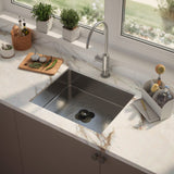 Umbra Bloom Drain Stop & Hair Catcher Black