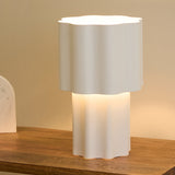 Amalfi Ronnie Metal Table Lamp White