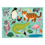 Mudpuppy Animals Of The World Puzzle To Go 36pcs Multi-Coloured