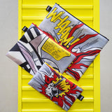 LOQI Roy Lichtenstein Zip Pockets Multi-Coloured