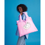 LOQI Moomin Cloud Bag Recycled Taffeta Tote Multi