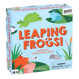 Petit Collage Leaping Frogs! Multi-Coloured