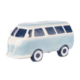 Emporium Combi Money Bank Retro Campervan Pastel Blue