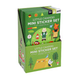 Petit Collage Little Campers Mini Sticker Set Green