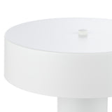 Amalfi Thiago Metal Table Lamp White