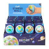 Discovery Zone Earth Stress Ball 70mm 24-Piece Display