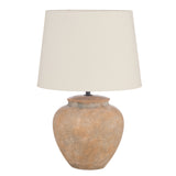 Amalfi Taavi Ceramic Table Lamp Beige