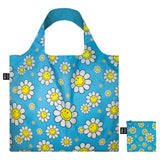 LOQI Smiley Flowers Bag Aquarius
