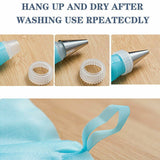 170Pcs Cake Decorating Kit Turntable Rotating Baking Flower Icing Piping Nozzles