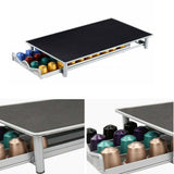 Coffee Capsules Holder Rack 40 Pods Drawer Storage Organizer Stand For Nespres