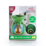 Tree of Life Oil Burner 3D Bowl Design Ceramic Wax Melts Tealight Candles Holder