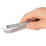 Fish Bone Tweezers Kitchen Tool Bevel Edge Stainless Steel Puller Remover