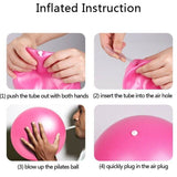 25cm Mini Yoga Ball Pilates Fitness Exercise Stability Ball Women Lady Gym Hot