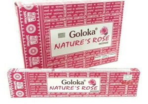 Goloka Nature`s Rose 144 Incense Sticks