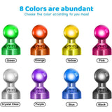 20x Push Pin Magnets Thumbtacks Magnets Fridge Whiteboard Magnets Office Tool