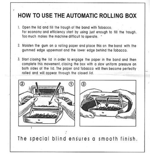 Metal Automatic Cigarette Tobacco Roller Roll Rolling Machine Box Case –  Acos eCommerce Group