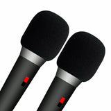 5pcs Universal Pop Filter Windscreen Microphone Sponge Foam Cover Black 7x6cm