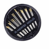 30pcs Assorted Hand Sewing Needles Embroidery Mending Craft Quilt Sew Case