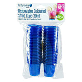 200 Pieces Coloured Shot Cups 30ml BPA Free Plastic