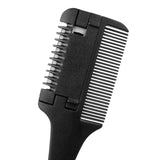 Professional Hairdressers Razor Comb Razor DIY Hair Cutting Thinning Trimmer