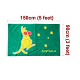 1x Flag Boxing Kangaroo Australian National Symbol 3x5 ft Banner - 90x150cm